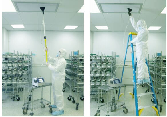 塵埃粒子粒子計數(shù)器檢測高效過濾器泄露現(xiàn)場圖.jpg 塵埃粒子粒子計數(shù)器檢測高效過濾器泄露現(xiàn)場圖.jpg